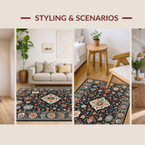 Classic Black Grey Ogee Style(Black)