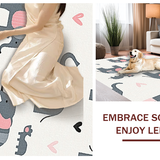 Elegant Earthy Toned Safari Scene(Gray)