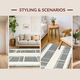 Coastal Striped Aesthetic(Gray)