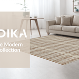 Elegant Toned Grid(Beige)