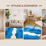 Blue Pastel Whale Imagery(Blue)