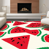 Vibrant Playful Fruit Motif(Red)