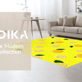Charming Quirky Lemon Motif(Yellow)