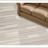 Ultra Soft Area Rug, Non Slip, Stain Resistant, Washable Area Rugs for Living Room, Bedroom, Contemporary Elegant Textured Layers(Gray)