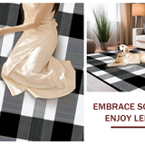 Sophisticated Graphical Plaid Element(Black)