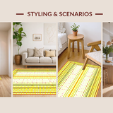 Dynamic Youthful Patterned Delight(Yellow)