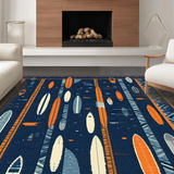 Coastal Striped Aesthetic(Blue)
