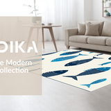 Contemporary Bright Color Splash(Blue)