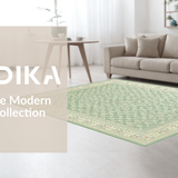 Chic Modern Abstract Geometric Art(Green)