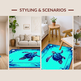 Charming Nautical Patterned Touch(Blue)