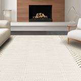 Modern Neutral Medallion Motif(Beige)