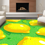 Cheerful Yellow Lemon Decor(Yellow)