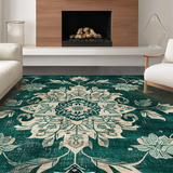 Cozy Dark Green Lattice Style(Green)