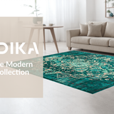 Artful Vintage Lattice Inspiration(Blue)