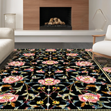 Chic Black and Pink Blossom Style(Black)