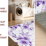 Ultra Soft Area Rug, Non Slip, Stain Resistant, Washable Area Rugs for Living Room, Bedroom, Elegant Shaggy Lavender Aesthetic(Purple)