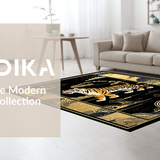 Artful Abstract Wildlife Representation(Gold)
