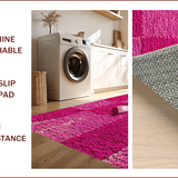 Ultra Soft Area Rug, Non Slip, Stain Resistant, Washable Area Rugs for Living Room, Bedroom, coquette bow bath mat(Pink)