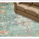 Rustic Distressed Textured Elegance(Green)