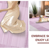Ultra Soft Area Rug, Non Slip, Stain Resistant, Washable Area Rugs for Living Room, Bedroom, Modernist Shag Rug Urban Elegance(Purple)