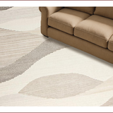 Ultra Soft Area Rug, Non Slip, Stain Resistant, Washable Area Rugs for Living Room, Bedroom, Transitional Earthy Tone Aesthetic(Beige)