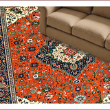 Vintage Floral Medallion Motif(Red)