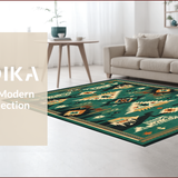 Eclectic Earthy Southwest Motif(Green)