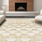 Inviting Handwoven Lines(Beige)