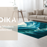 Chic Minimalist Forest Imagery(Blue)