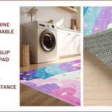 Whimsical Rainbow Shag Appeal(Pink)