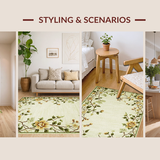 Contemporary Nature Inspired Motif(Beige)