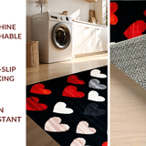 Elegant Heart Shaped Modern(Black)