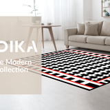 Elegant Contemporary Tic Tac Toe Design(Black)