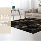 Ultra Soft Area Rug, Non Slip, Stain Resistant, Washable Area Rugs for Living Room, Bedroom, Vibrant Multicolor Cheetah Artwork(Brown)