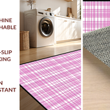 Pastel Houndstooth Chic Aesthetic(Pink)