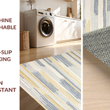 Stylish Groovy Linear Artistry(Beige)
