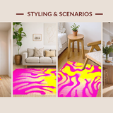 Charming Focused Ombre Effect(Pink)