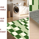 Contemporary Pastel Tiled Motif(Green)