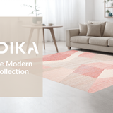 Delicate Shaggy Vintage Inspired Feel(Pink)