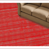Ultra Soft Area Rug, Non Slip, Stain Resistant, Washable Area Rugs for Living Room, Bedroom, Vintage Red Non-Slip Dining Rug(Red)
