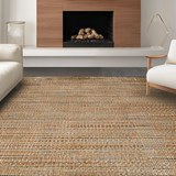 Ultra Soft Area Rug, Non Slip, Stain Resistant, Washable Area Rugs for Living Room, Bedroom, Whimsical Playful Diamond Design(Brown)