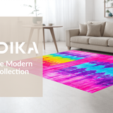 Fanciful Modern Color Splash(Pink)