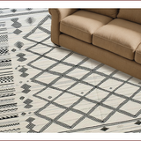 Chic Linear Geometric Arrangement(White)