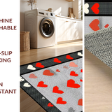 Contemporary Fun Geometric Layout(Red)
