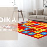 Brightly Colored Seasonal Learning Scene(Red)