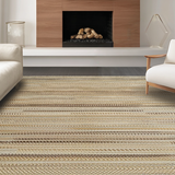 Elegant Earthy Textured Weave(Beige)