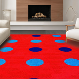 Charming Eclectic Tiled(Red)