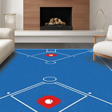 Dynamic Sports Themed Color Burst(Blue)