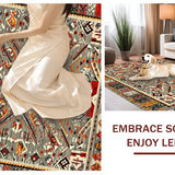 Eclectic Vibrant Ethnic Weave(Gray)