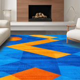 Lively Ogee Color Contrast(Blue)